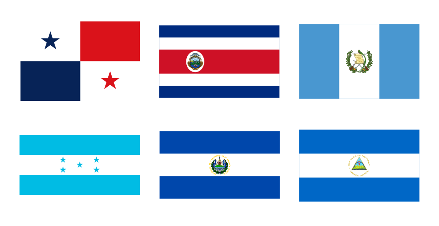 중미 국기